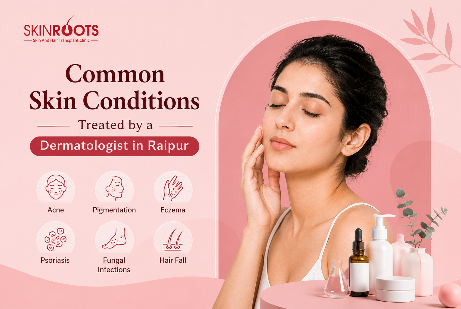 Common Skin Conditions Treated by a Dermatologist in Raipur